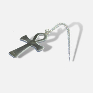     gothic jewelry     925 sterling silver     Ankh necklace     statement piece     meaningful jewelry     versatile accessory     high-quality materials     edgy style     unique design     gift idea.
