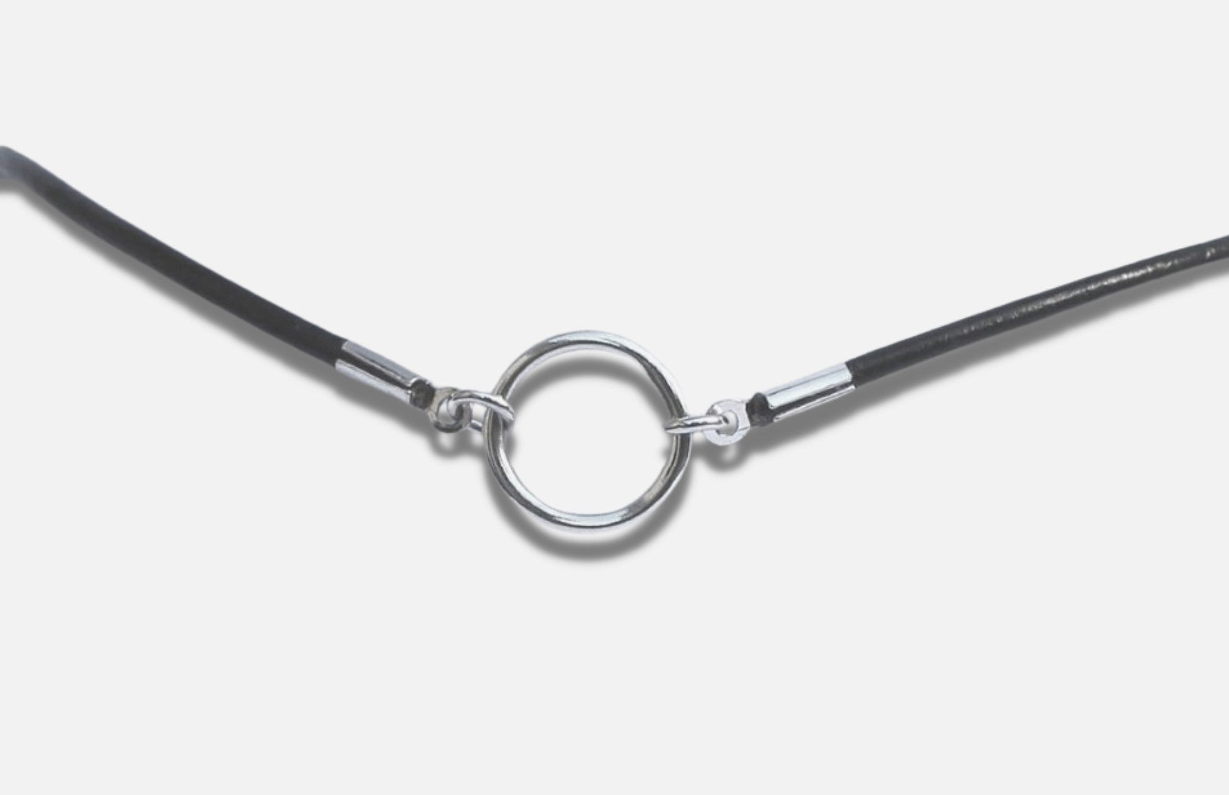 4mm Silver Ring of O Bdsm Collar Ring –