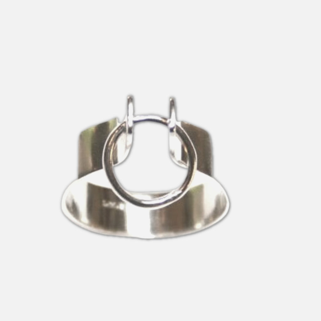 BDSM Ring of O With Andreas Cross Stainless Steel Fetish Jewelry -   Sweden