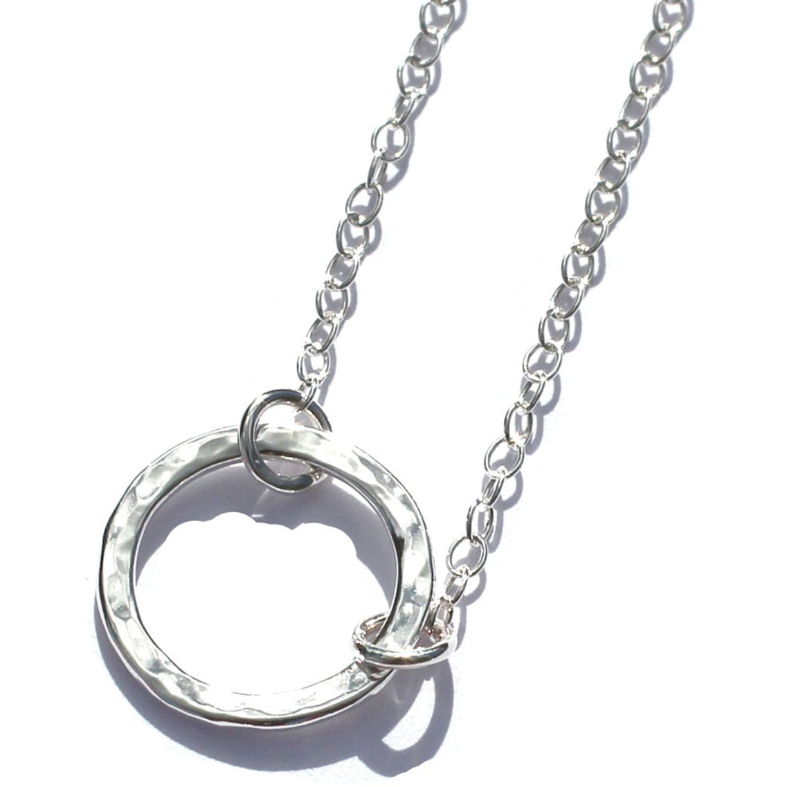 SUBMISSIVE DAY COLLAR,BDSM STERLING SILVER,DISCREET DAY COLLAR, HAMMERED O RING.